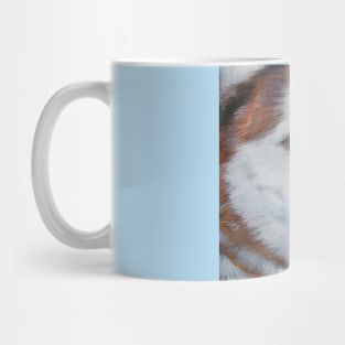 Siberian Husky Fine Art Painting Mug